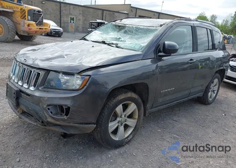 2016 Jeep Compass Sport из США, поврежденный, VIN 1C4NJDBBXGD571815